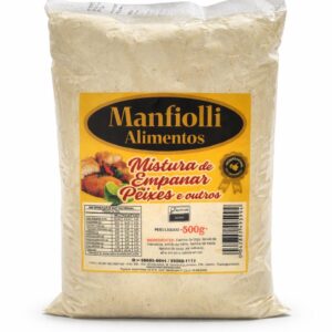 Mistura de Empanar Peixes e Outros Manfiolli - 500g
