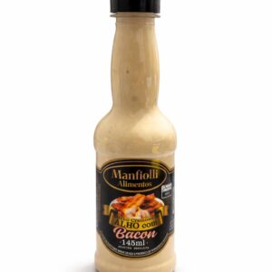 Molho Cremoso de Alho com Bacon Manfiolli - 145ml