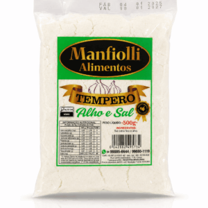 Tempero Manfiolli Alho e Sal - 500gr
